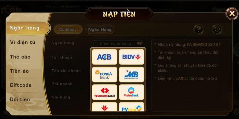 Lý do bạn nên chọn nạp tiền iwin qua các phương thức này